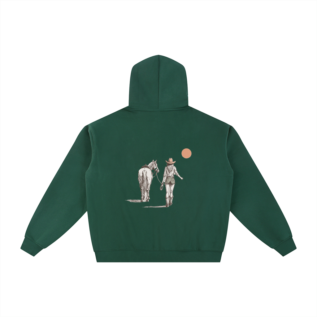 Essential Fleece Zip-Through Hoodie