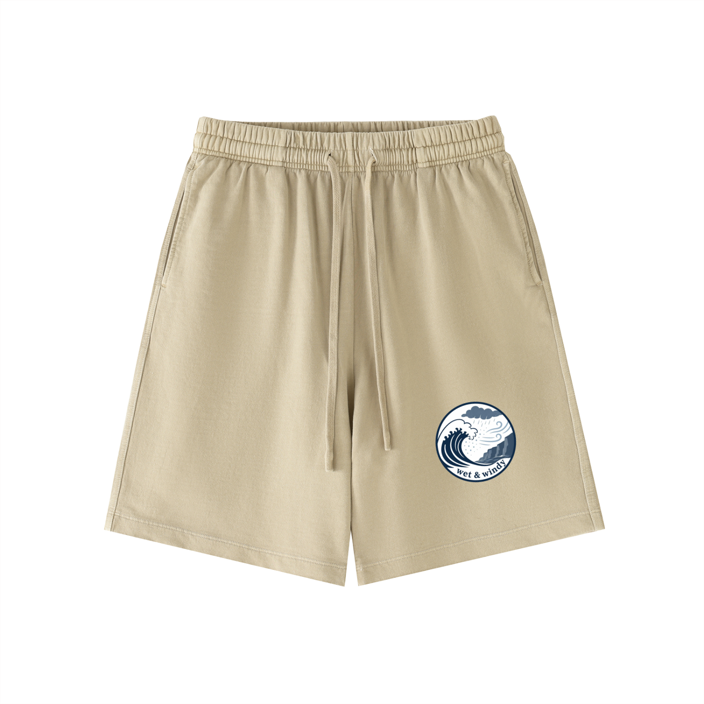 Vintage Wash Cotton Shorts
