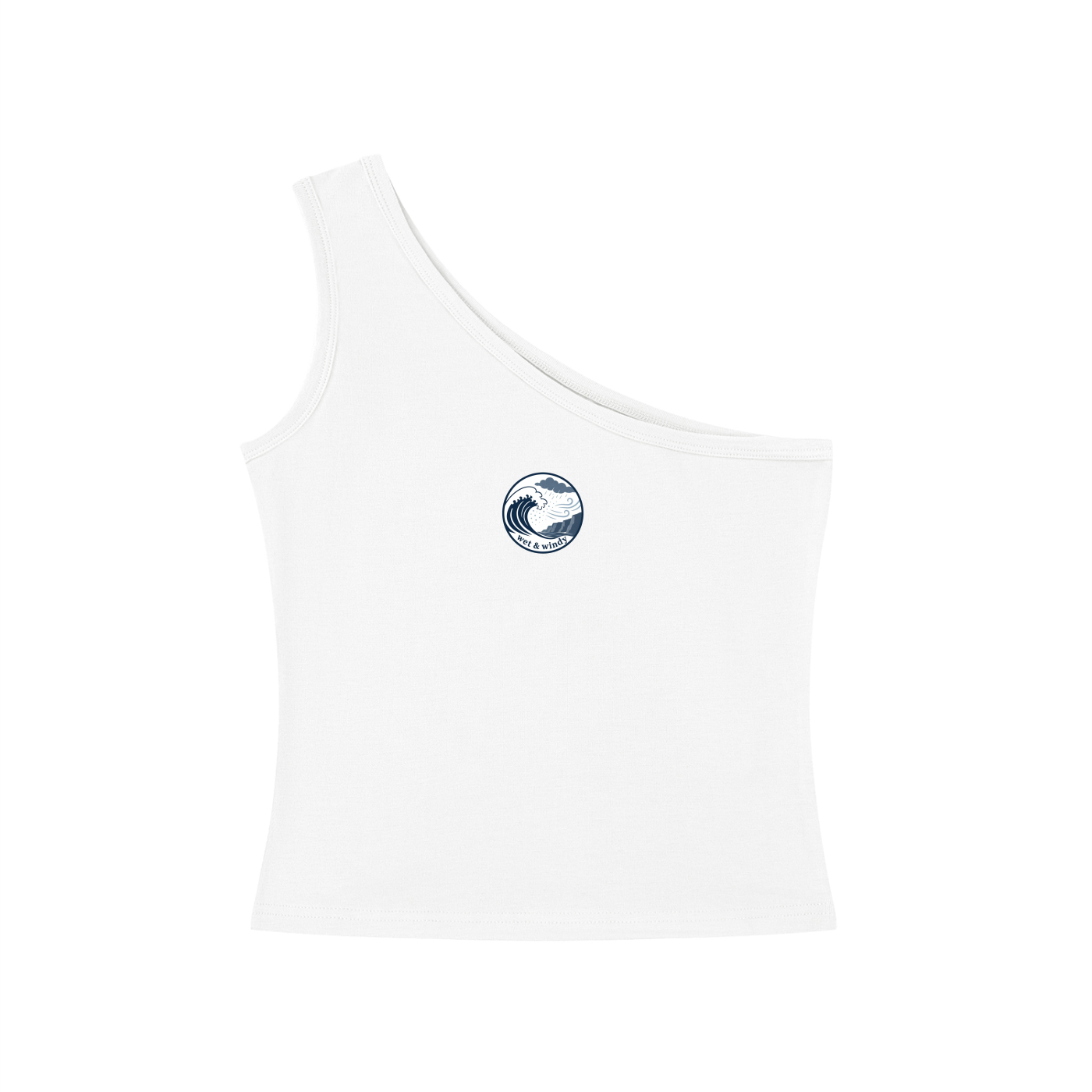 Women's One-Shoulder Crop T-Shirt