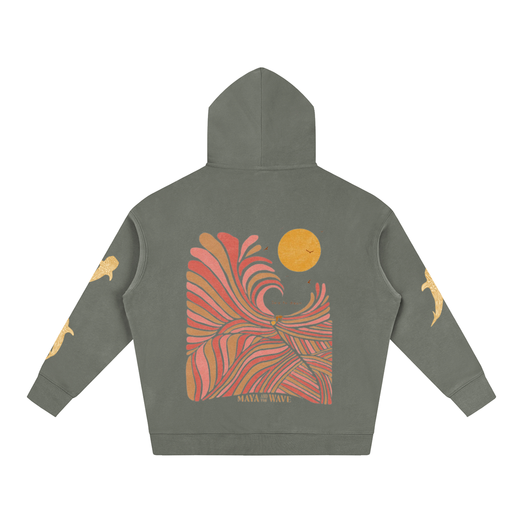Oversize Fleeced Hoodie