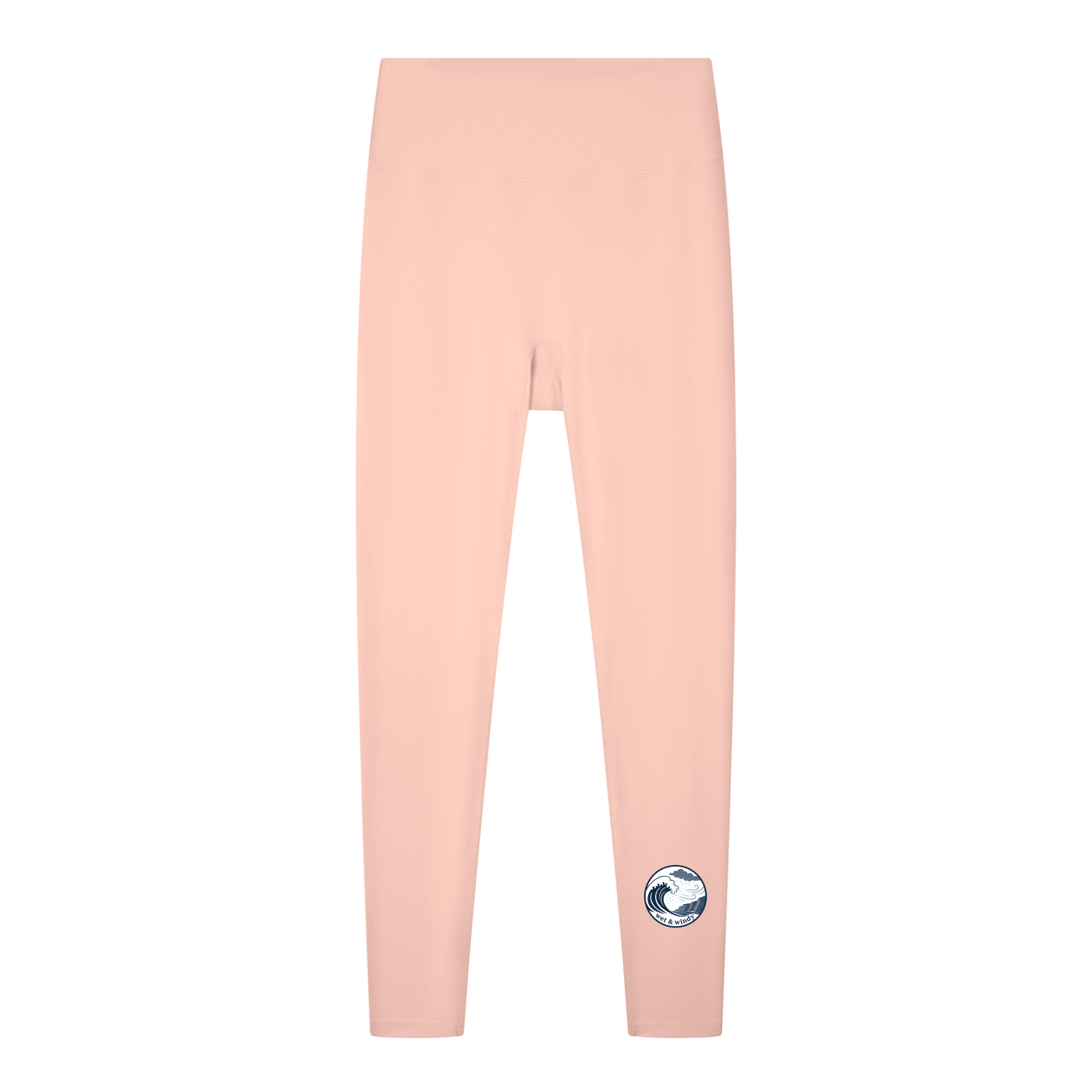 Women's Solid High Rise Leggings