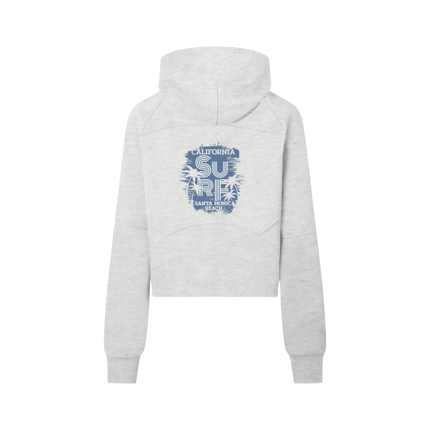 Cropped Half-Zip Hoodie