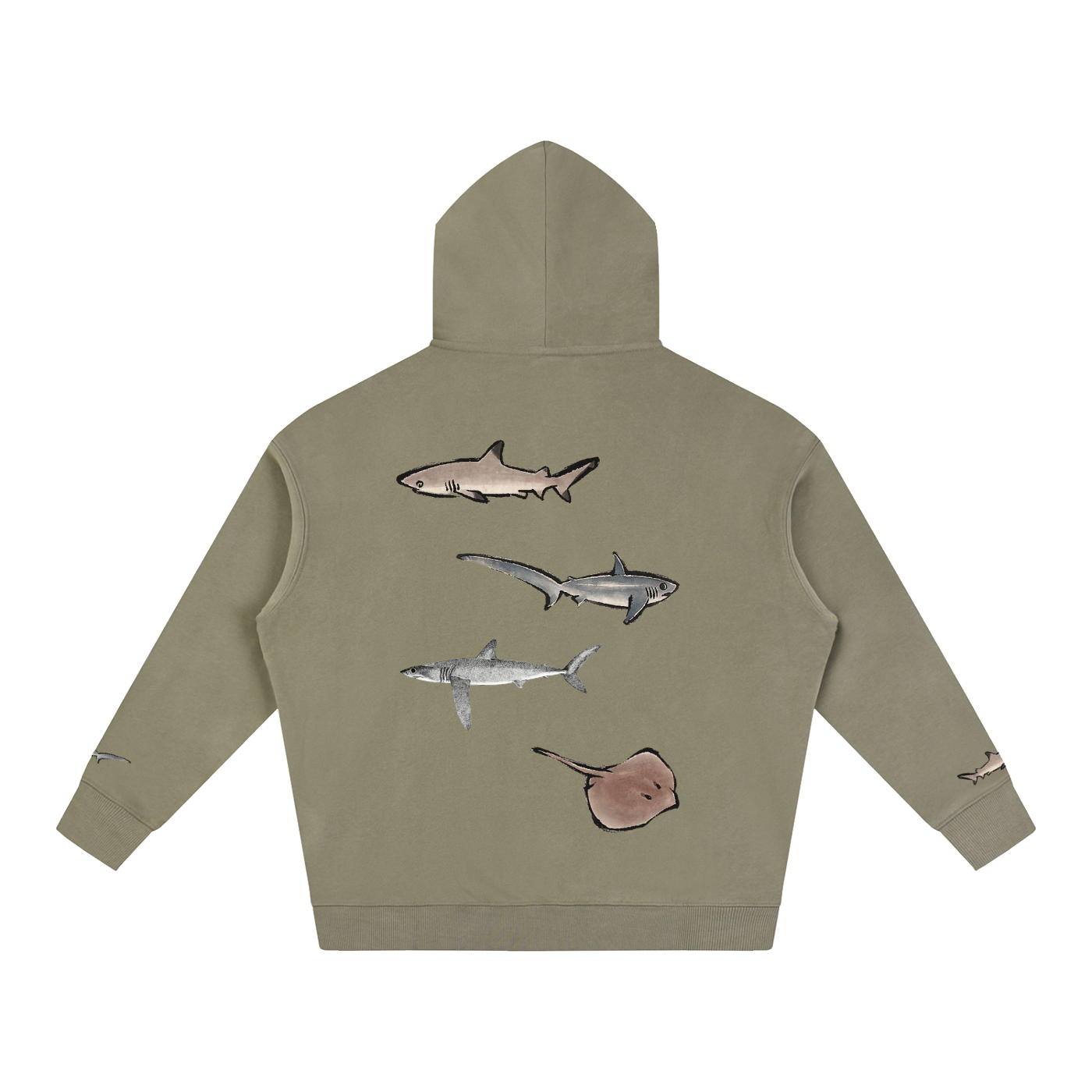 Oversize Fleeced Hoodie