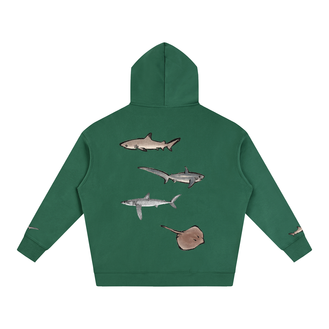 Oversize Fleeced Hoodie