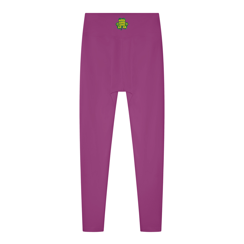 Women's Solid High Rise Leggings
