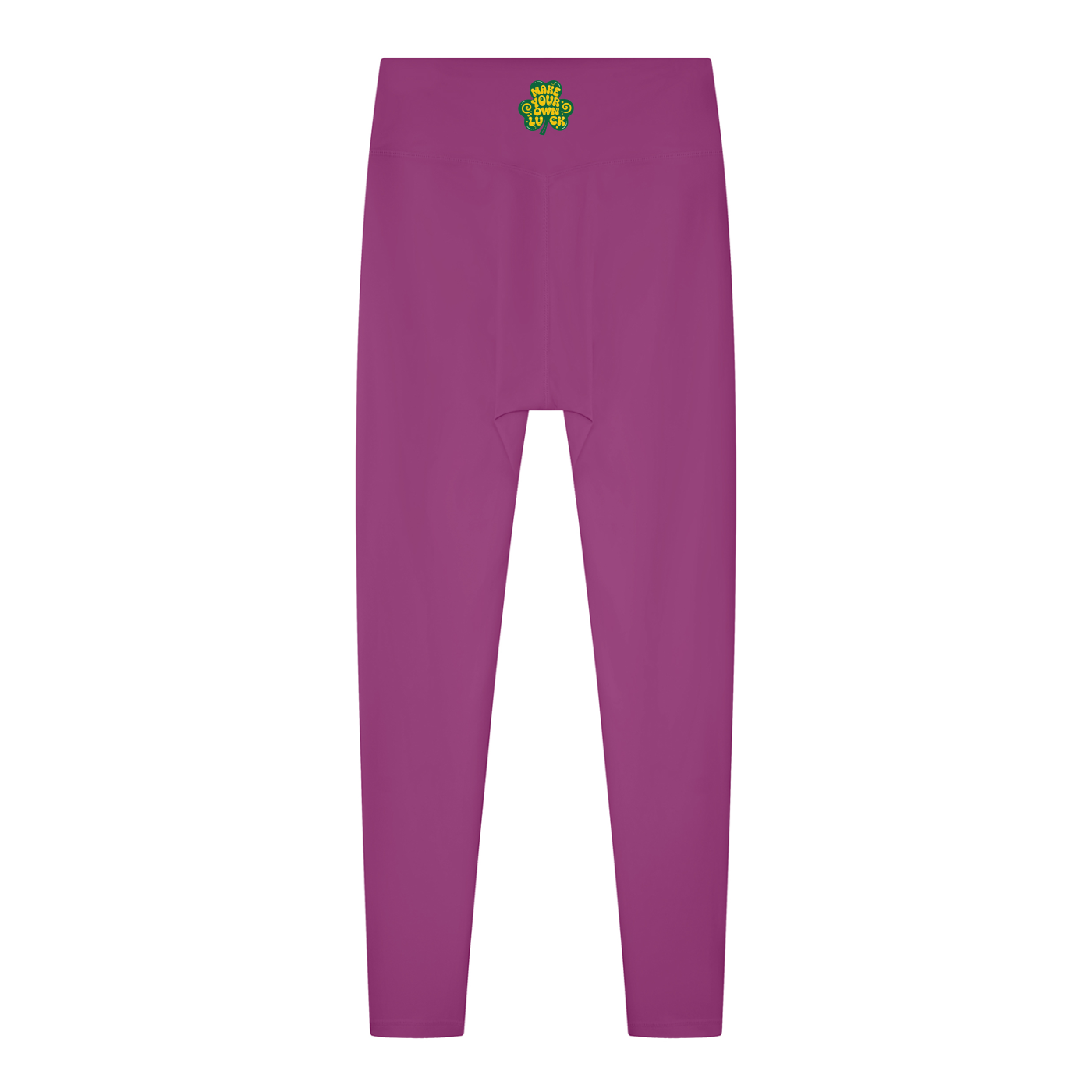 Women's Solid High Rise Leggings