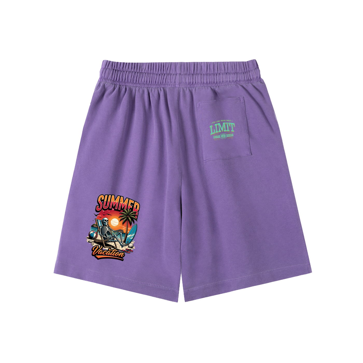 Vintage Wash Cotton Shorts