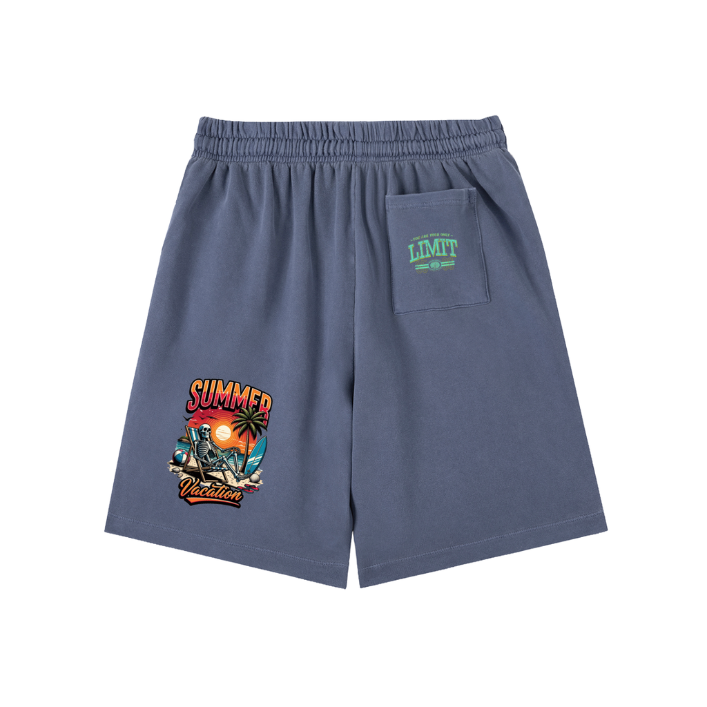 Vintage Wash Cotton Shorts