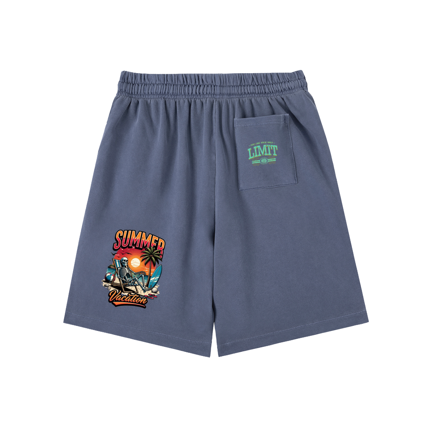 Vintage Wash Cotton Shorts