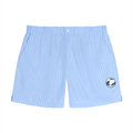 Striped Elastic Waist Shorts