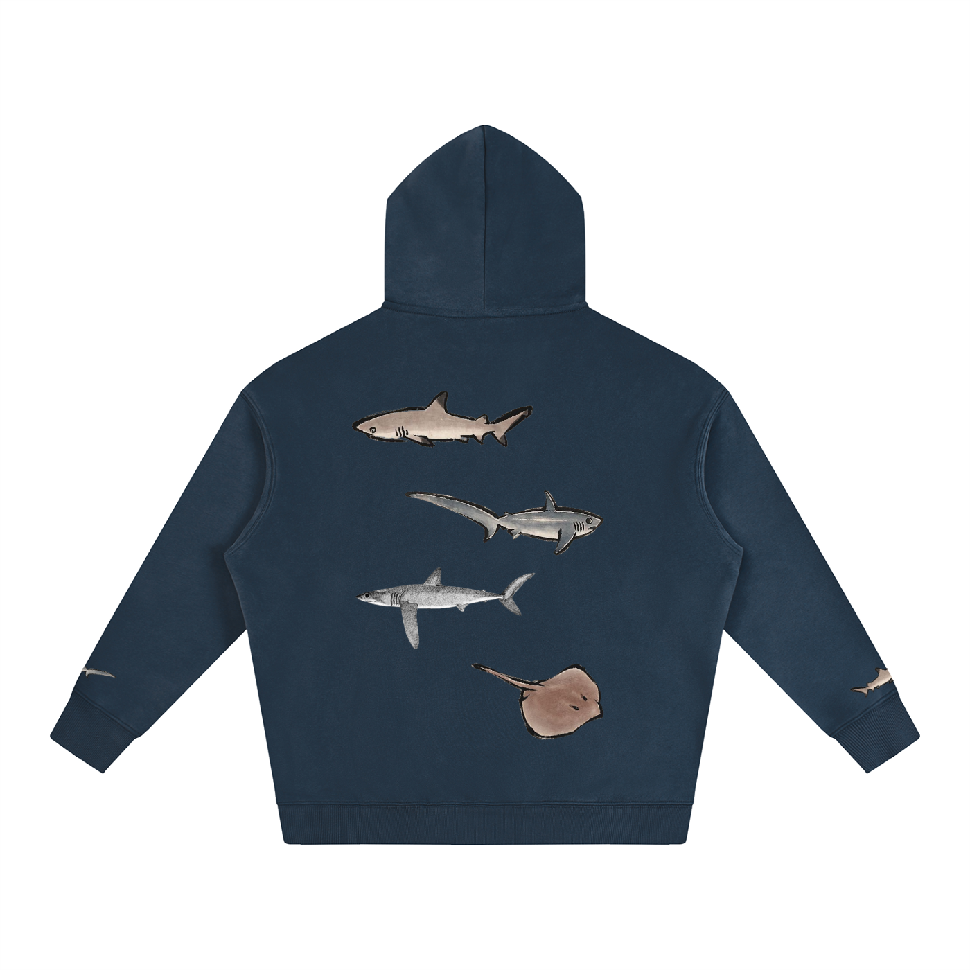 Oversize Fleeced Hoodie