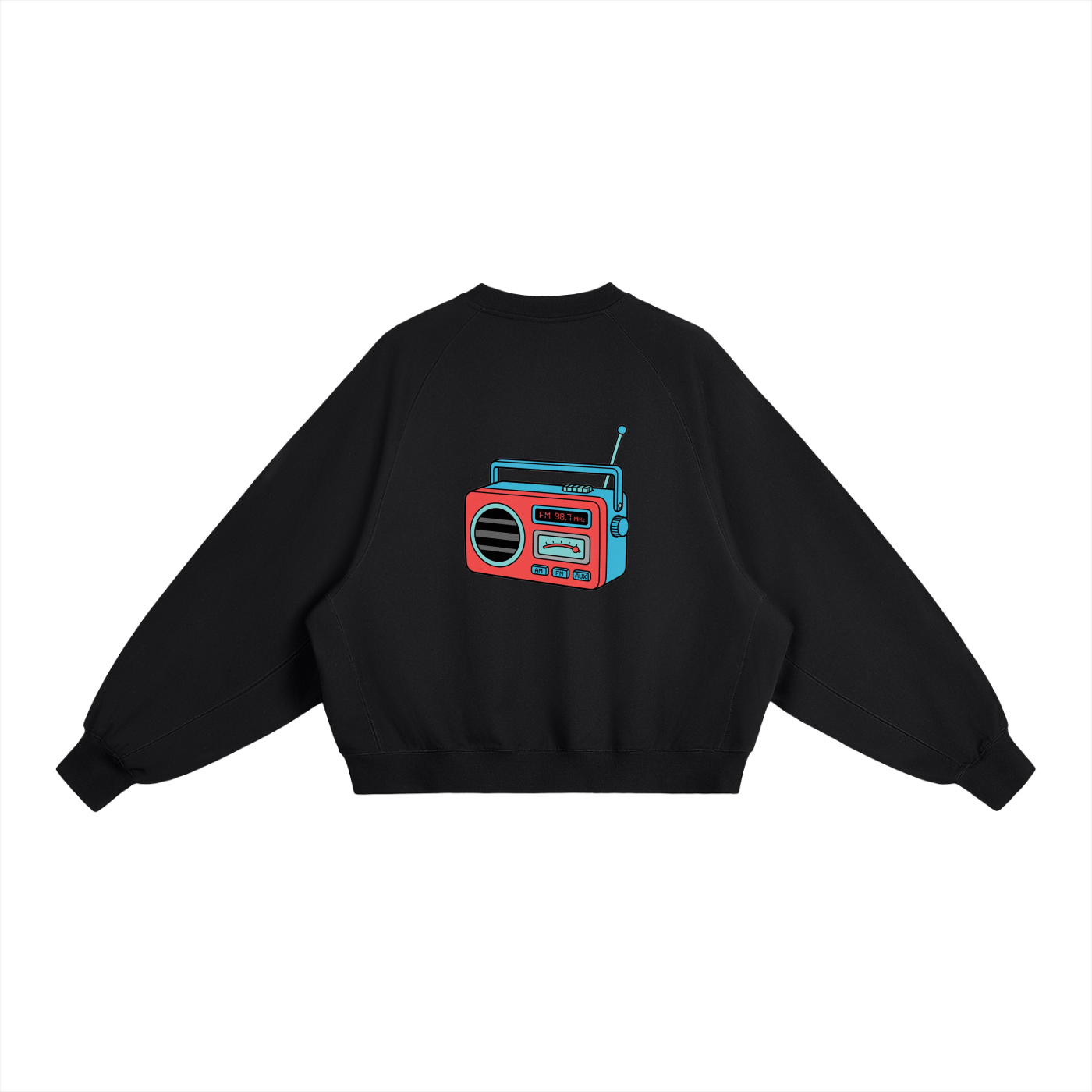 Essential Heavyweight Dolman Sleeve Boxy Sweatshirt