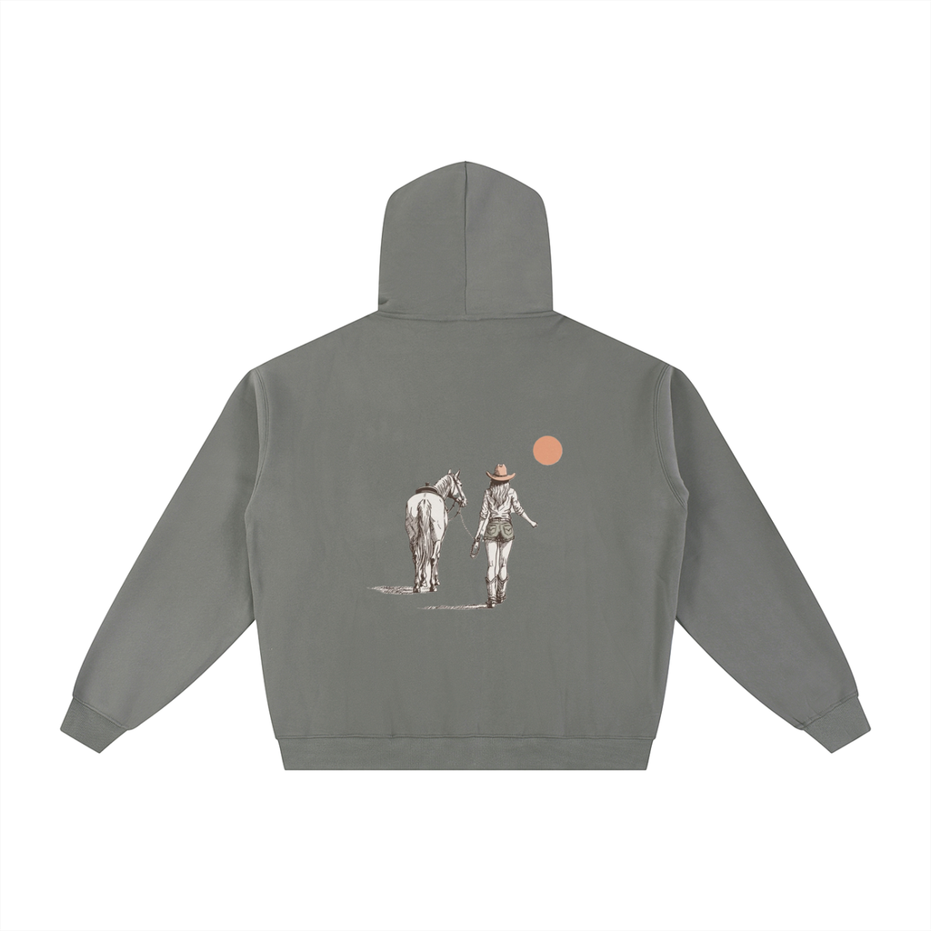 Essential Fleece Zip-Through Hoodie