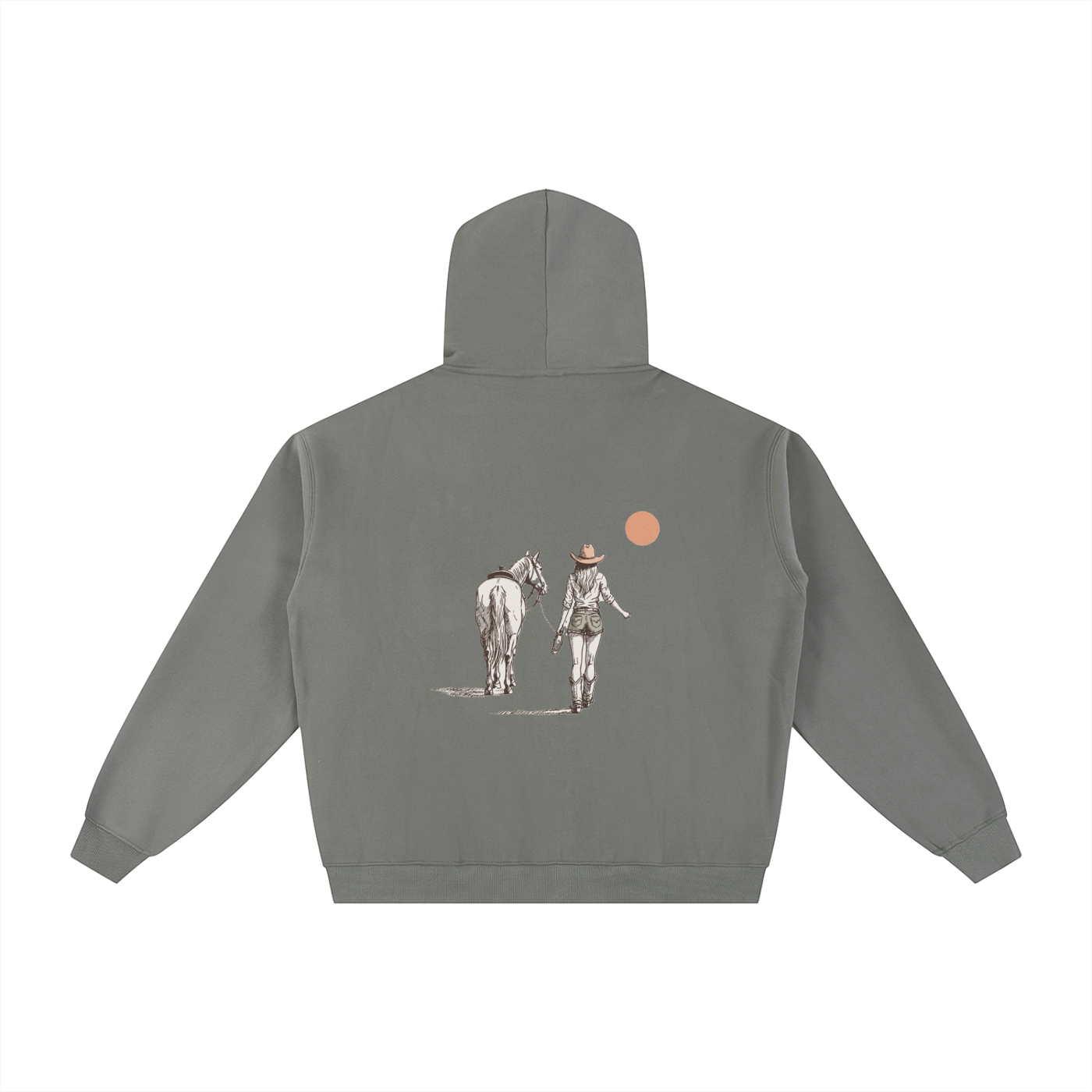 Essential Fleece Zip-Through Hoodie