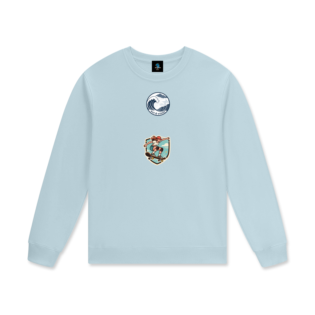 Streetwear Unisex Cotton Pullover