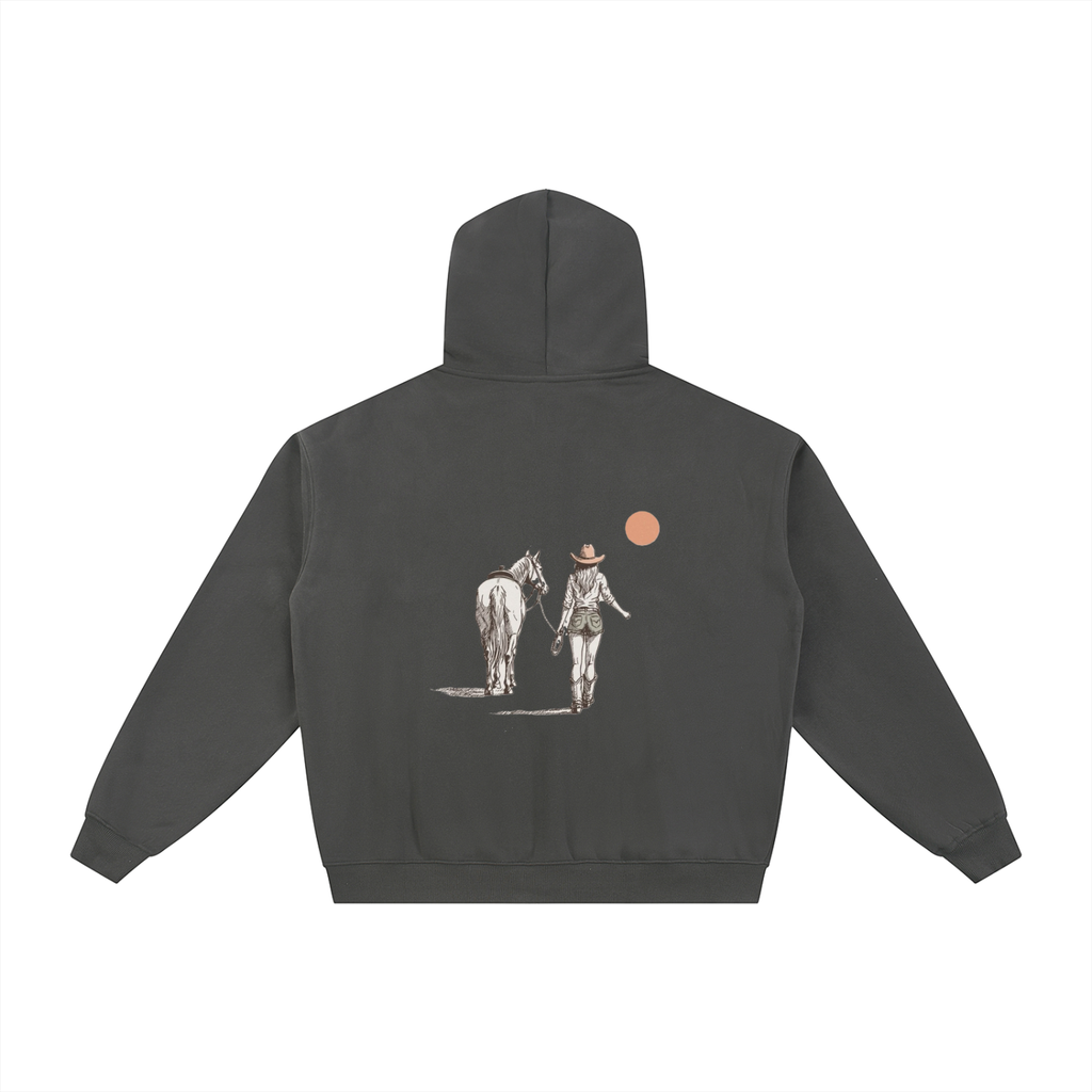 Essential Fleece Zip-Through Hoodie