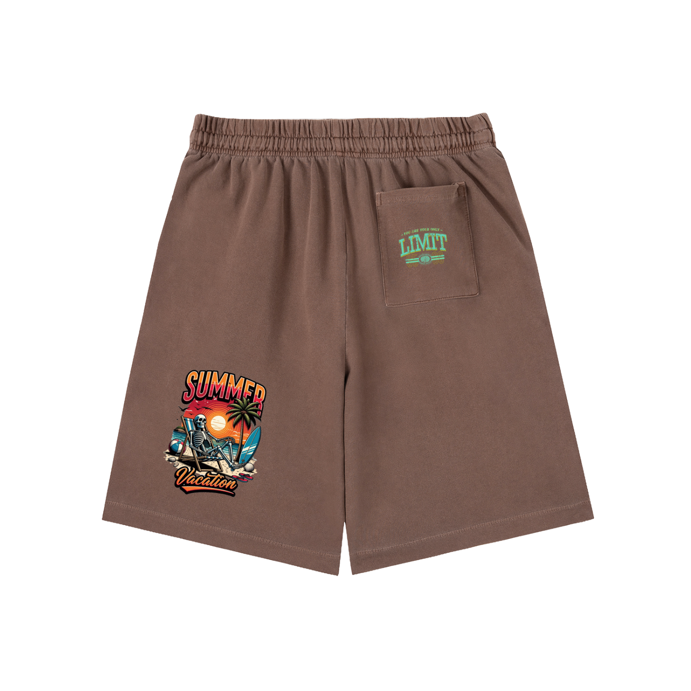 Vintage Wash Cotton Shorts