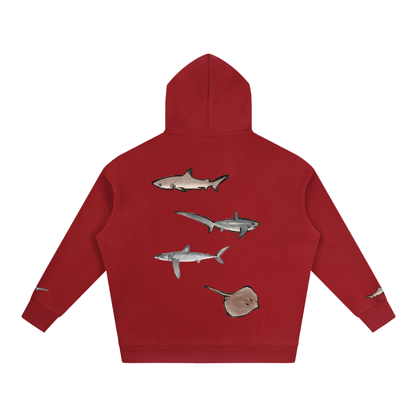 Oversize Fleeced Hoodie