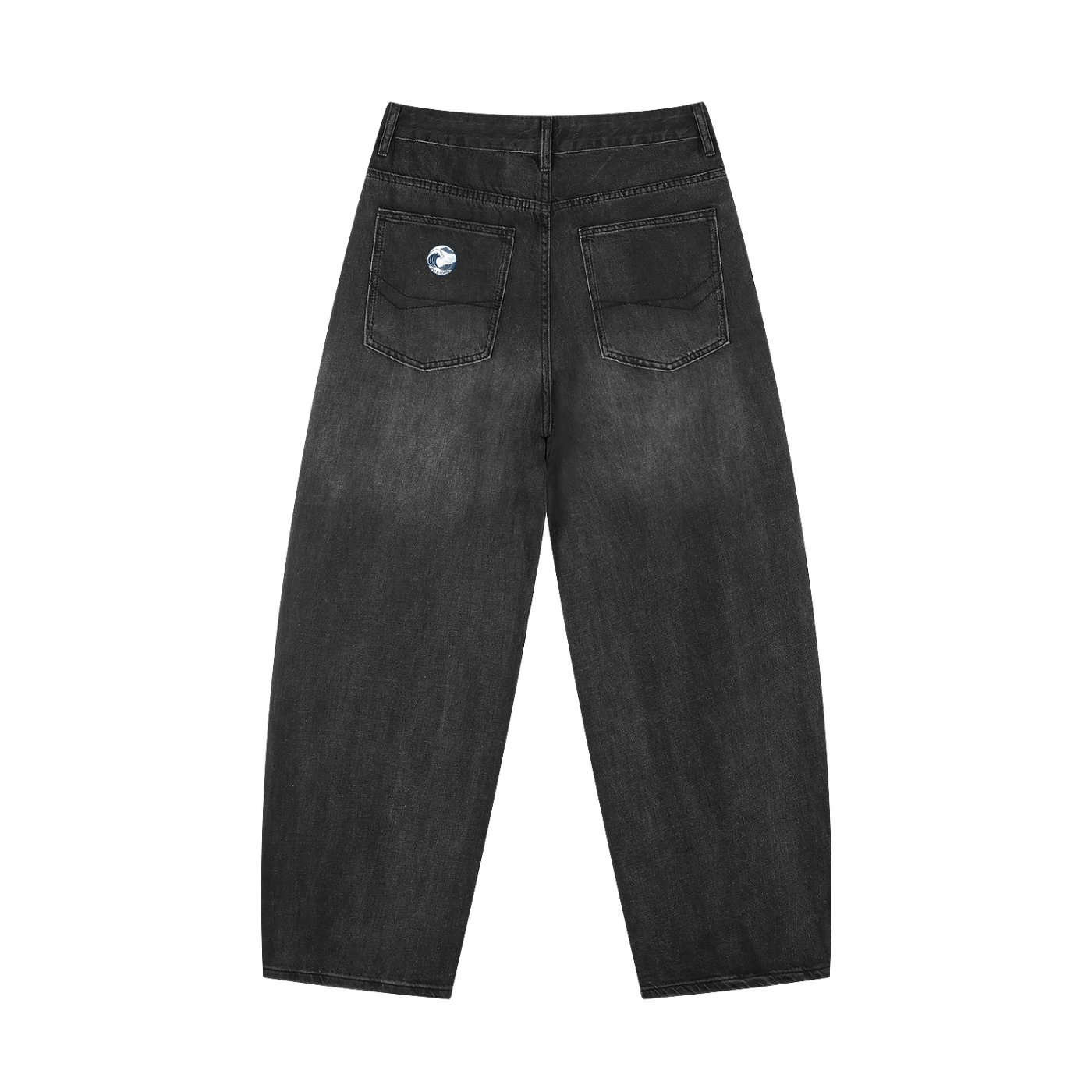 Men's Sunfade Vintage Wash Barrel Leg Jeans