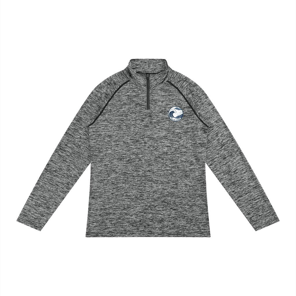 Men's Quarter-Zip Performance Long Sleeve T-Shirt