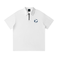 Unisex Quarter-Zip Polo Shirt