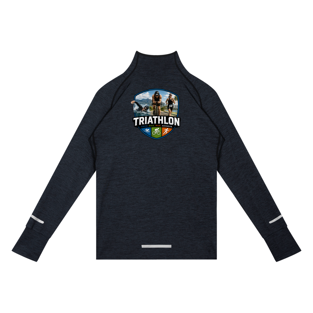 Men's Quarter-Zip Raglan Training T-Shirt