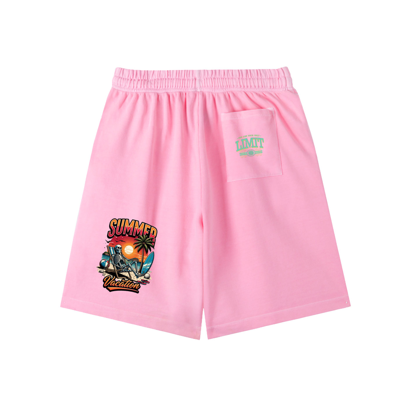 Vintage Wash Cotton Shorts
