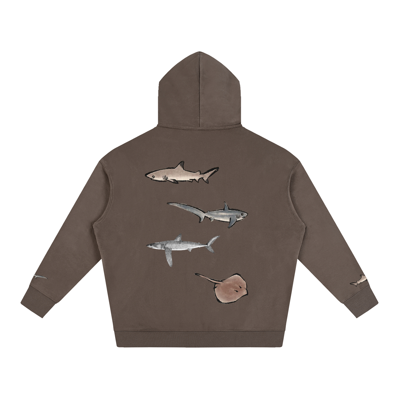 Oversize Fleeced Hoodie