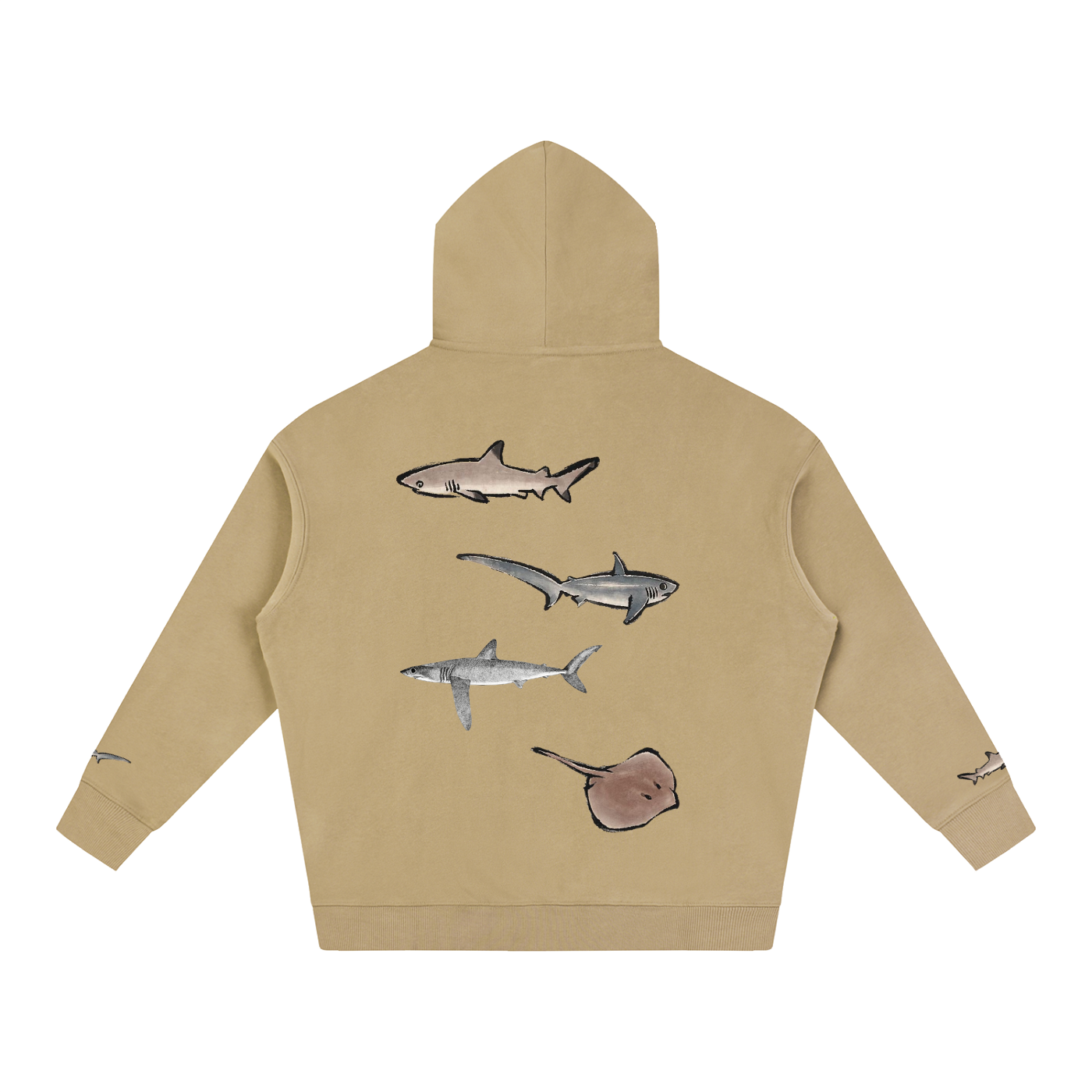 Oversize Fleeced Hoodie