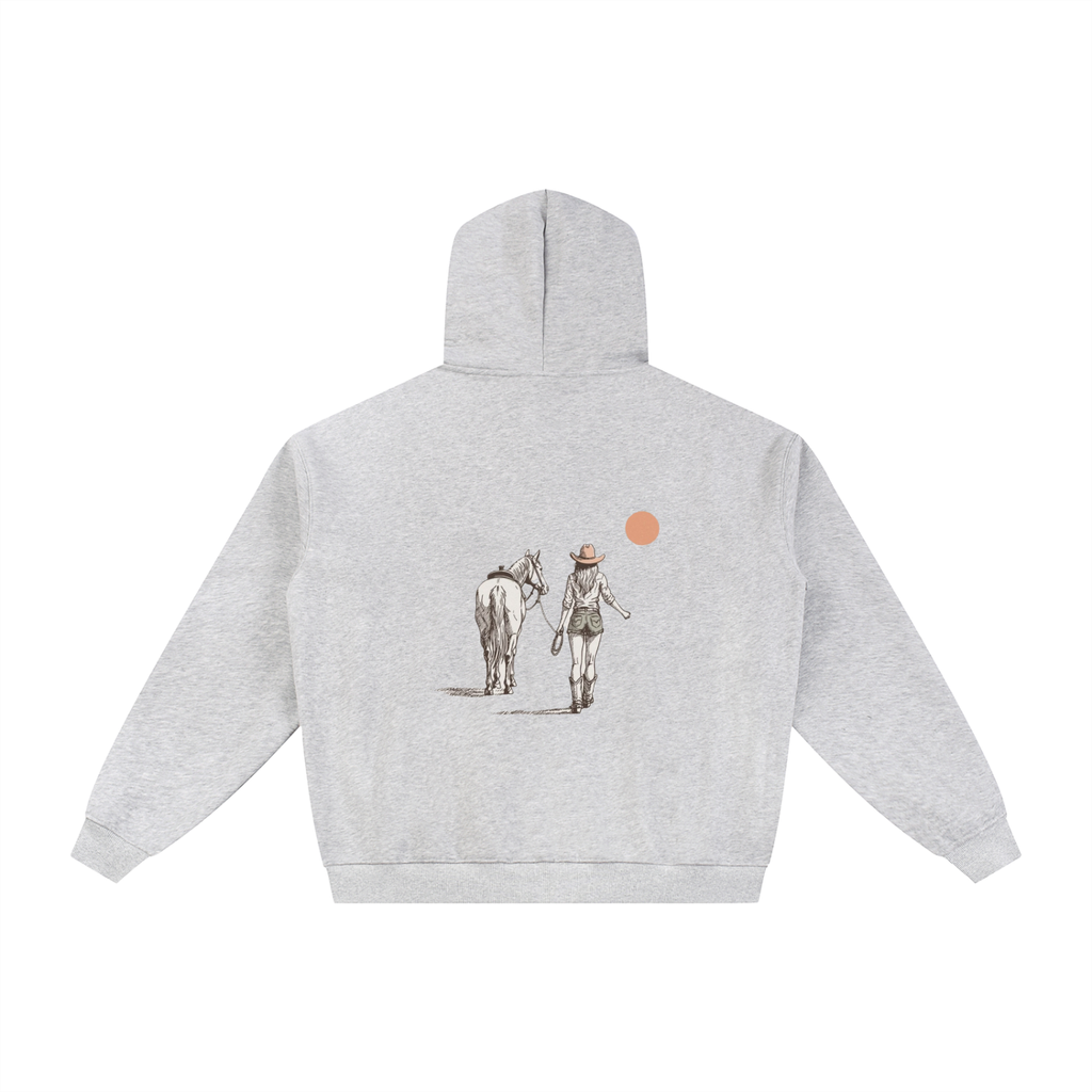 Essential Fleece Zip-Through Hoodie