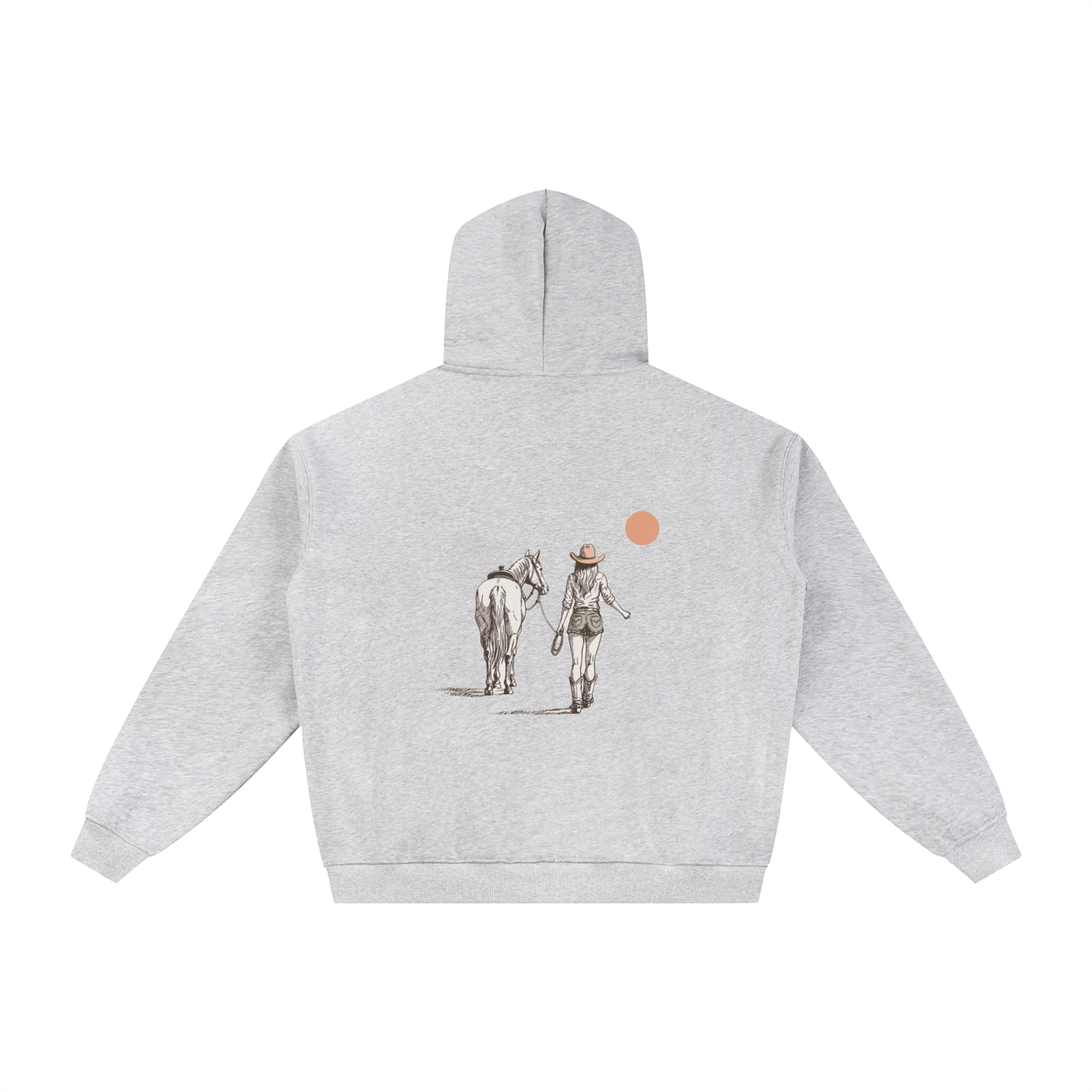 Essential Fleece Zip-Through Hoodie
