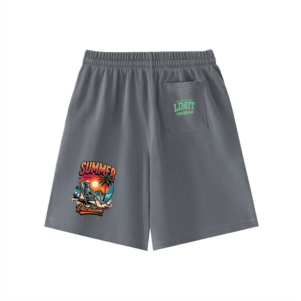Vintage Wash Cotton Shorts