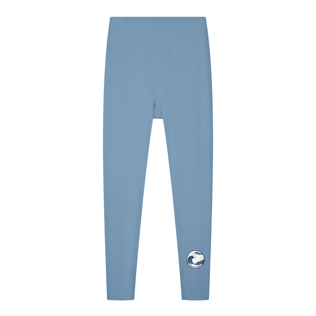 Women's Solid High Rise Leggings