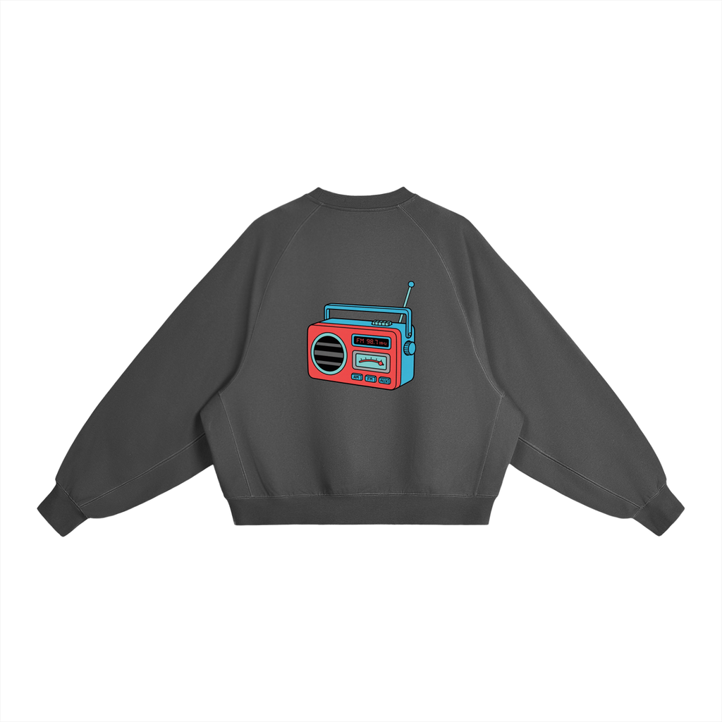 Essential Heavyweight Dolman Sleeve Boxy Sweatshirt