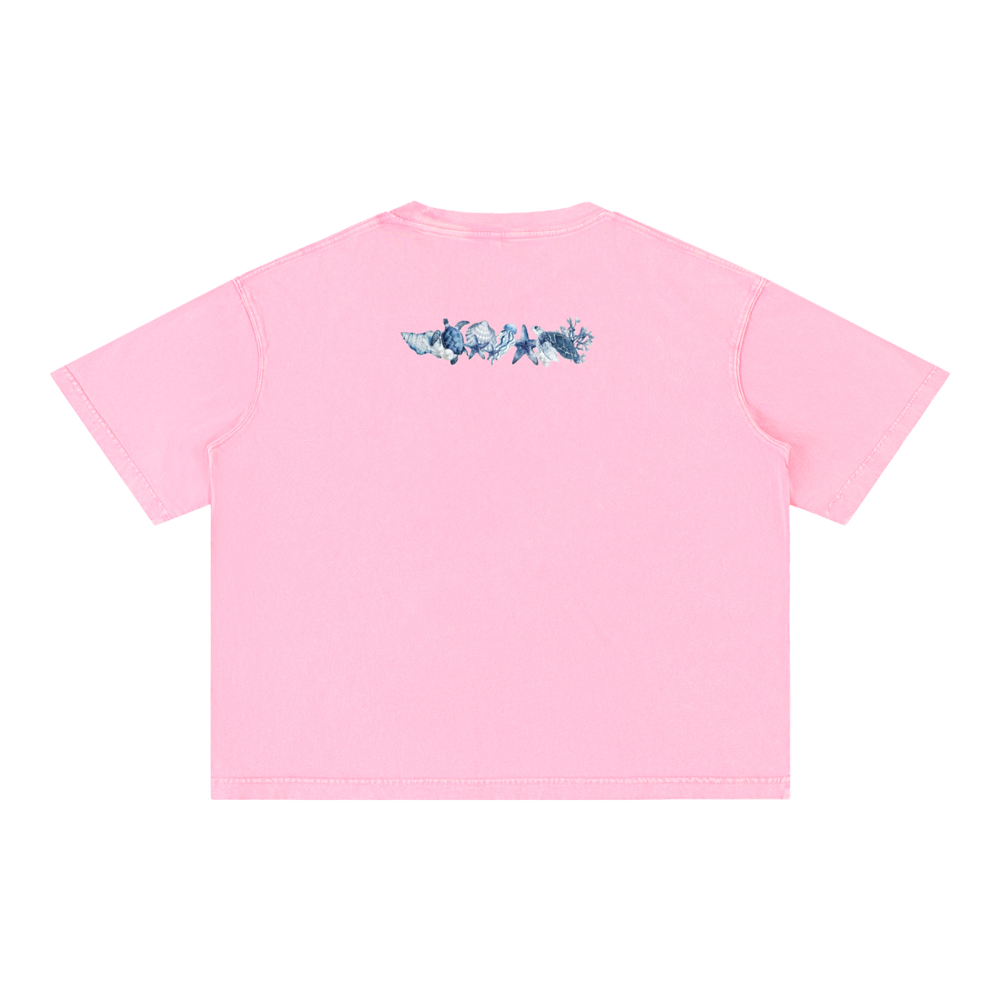 Mineral Wash Boxy Cotton T-Shirt