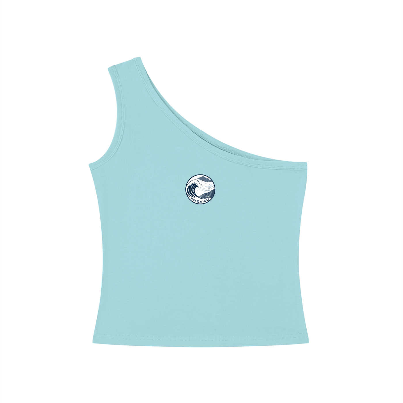 Women's One-Shoulder Crop T-Shirt