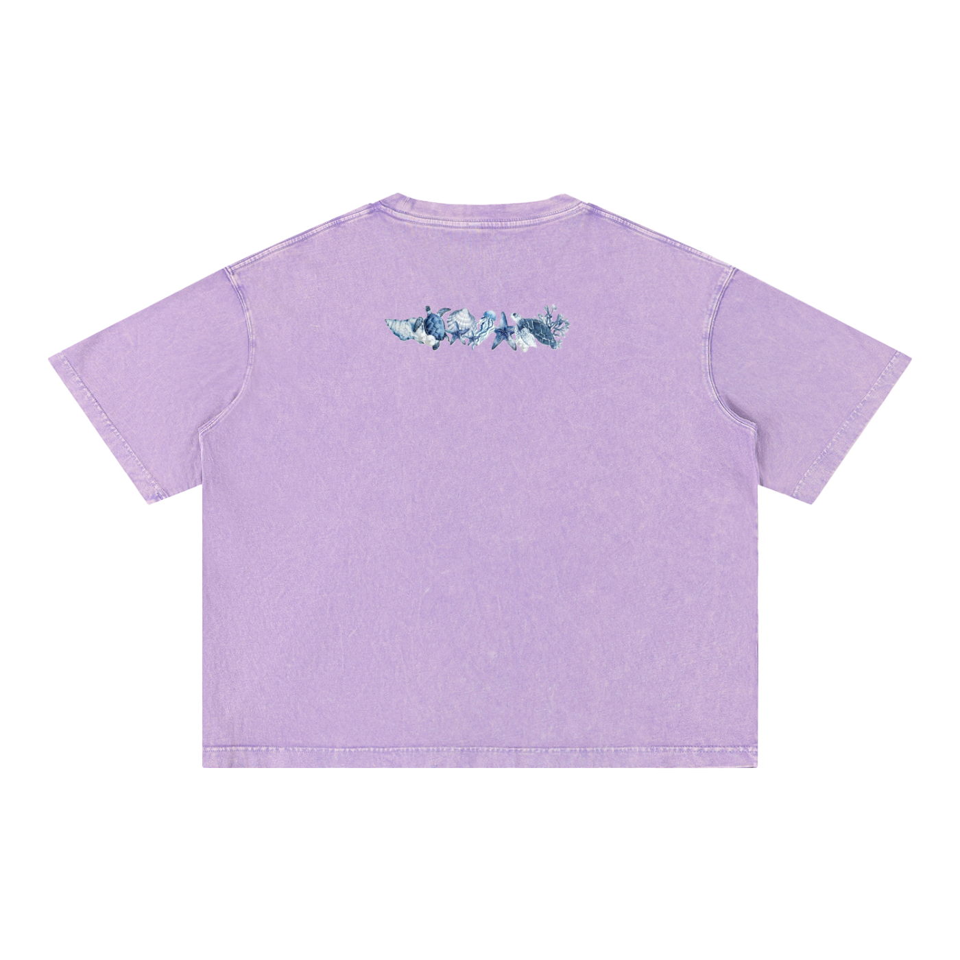 Mineral Wash Boxy Cotton T-Shirt