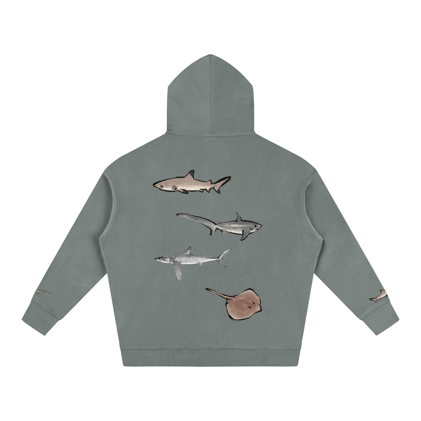 Oversize Fleeced Hoodie