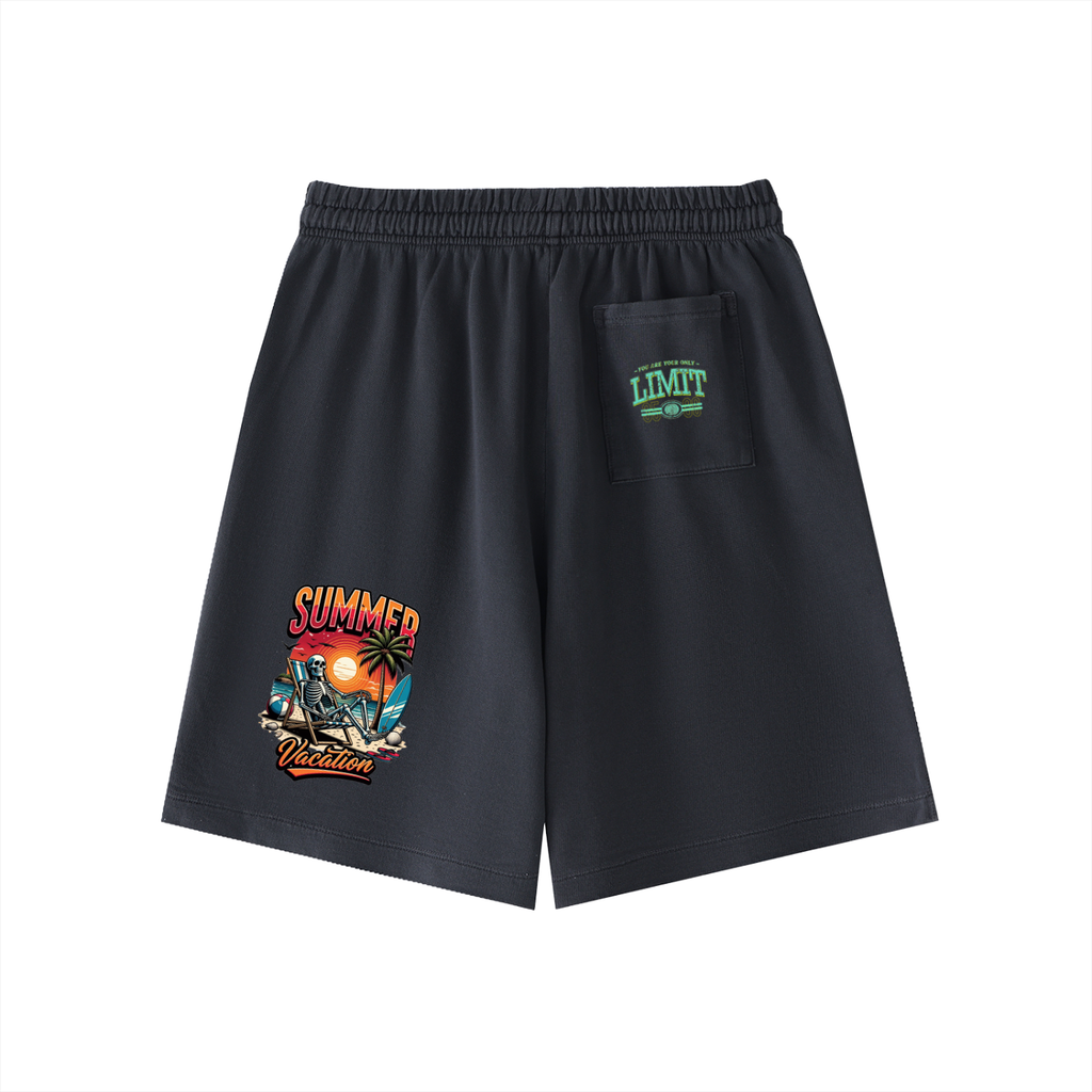 Vintage Wash Cotton Shorts